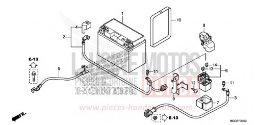 BATTERIE CB1100NAK de 2019